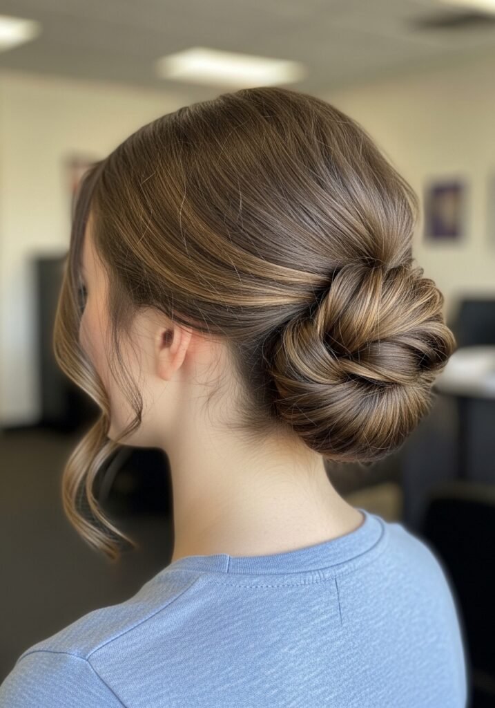 Twisted Hidden Bun