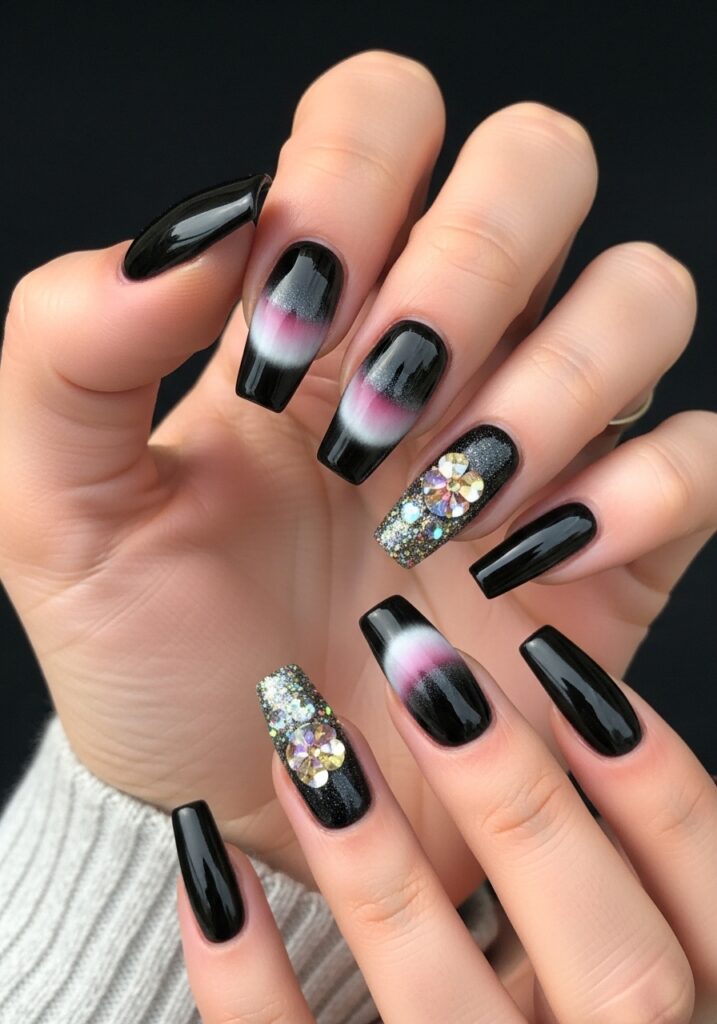 Velvet Cat Eye Nails