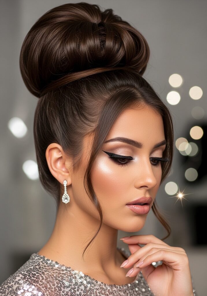 Voluminous Donut Bun for Perfect Shape