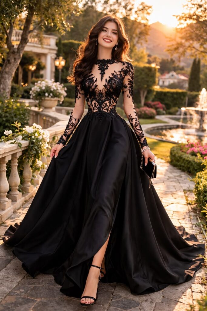 Black Wedding Gown The Bold Choice