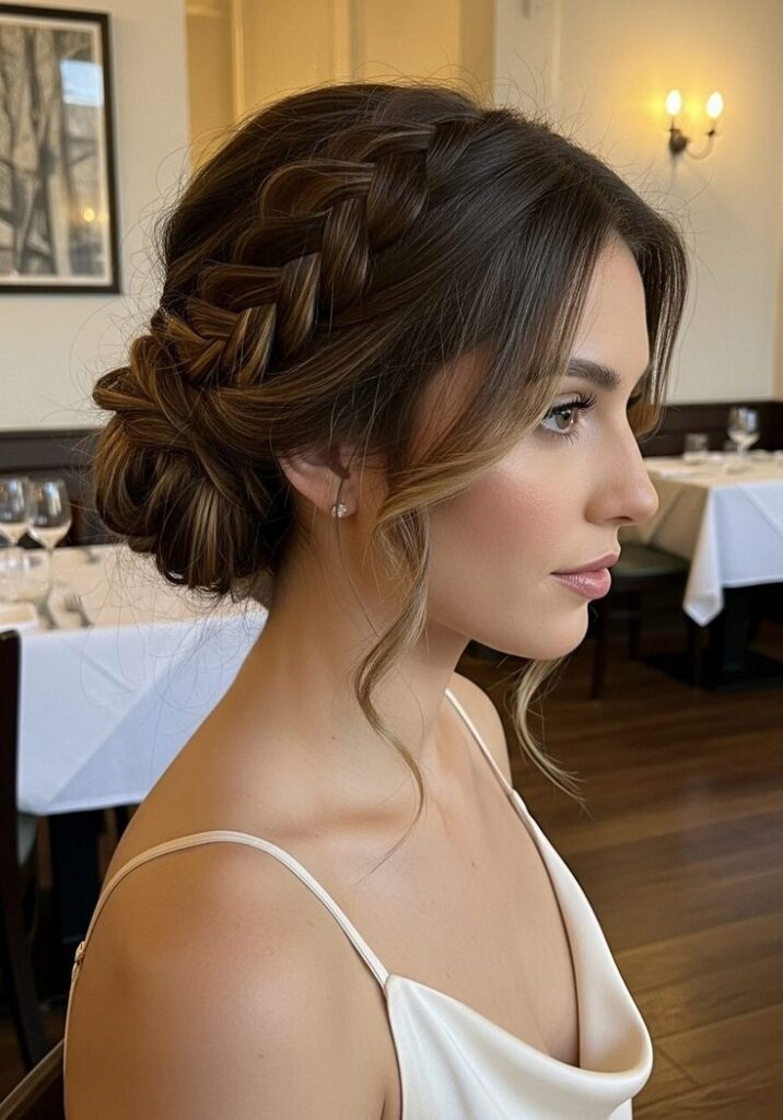 Boho Braided Bun