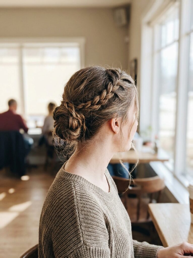 Braid hair style for Everyday Women Styles Elegant Braided Updo