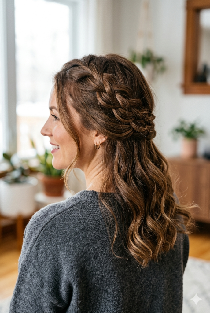 Braid hair style for Everyday Women Styles Loose French Hidden Braid