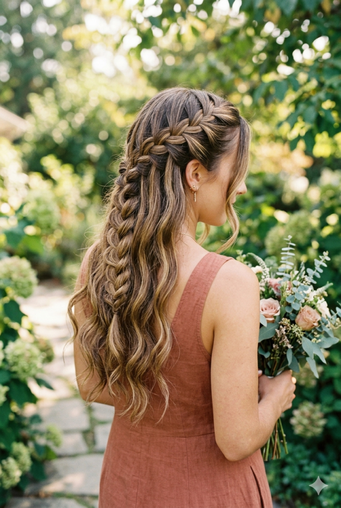 Braid hair style for Everyday Women Styles Waterfall Secret Braid