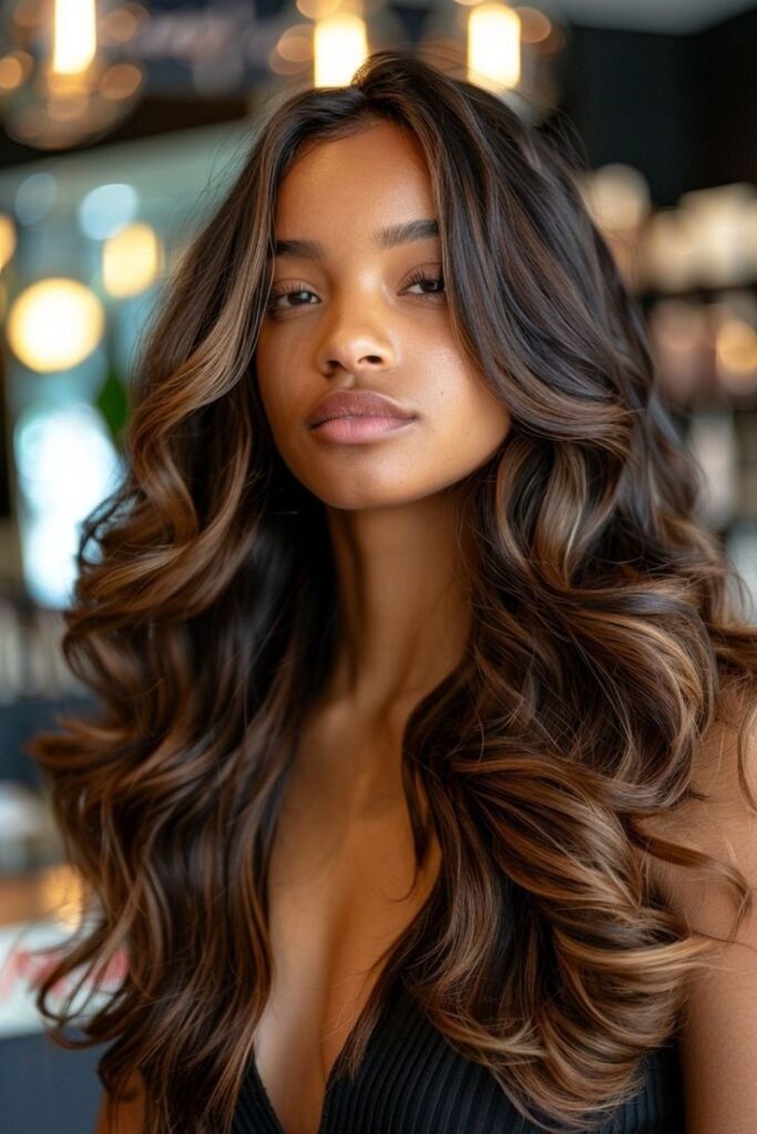 Butterfly Haircut with Balayage