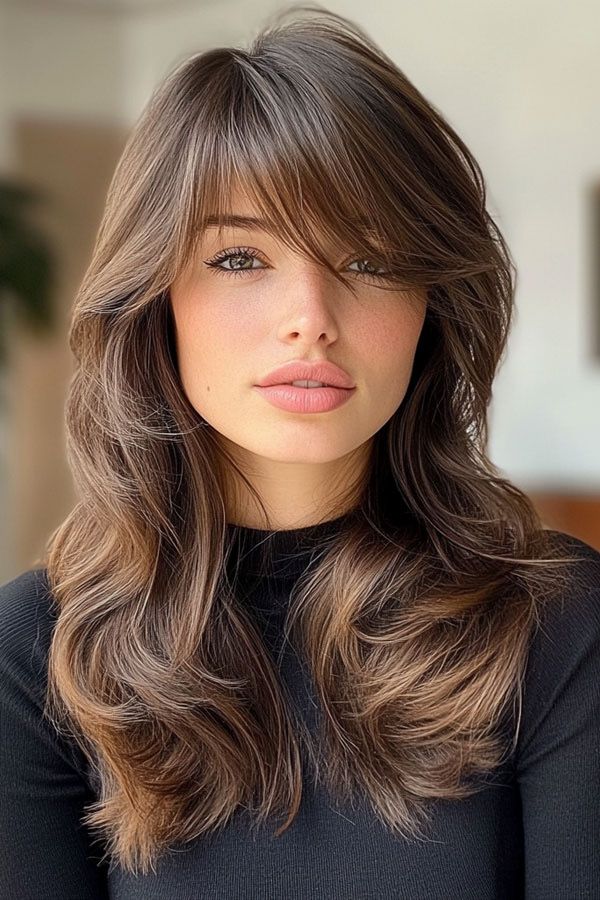 Butterfly Haircut with Blowout Finish