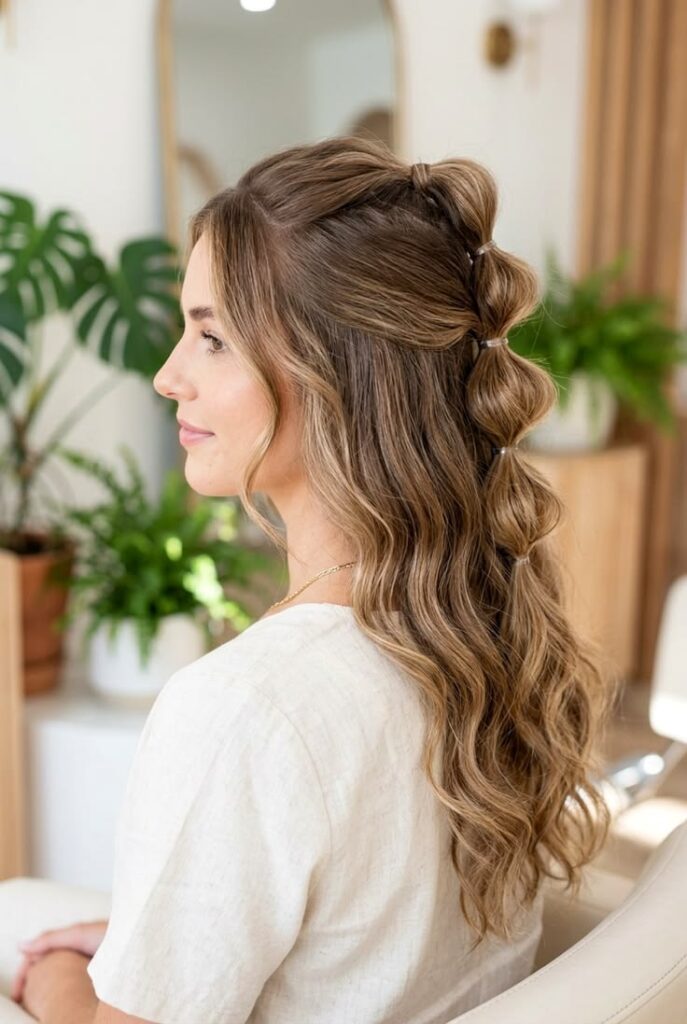 Dutch Braid Half-Up Hairstyle