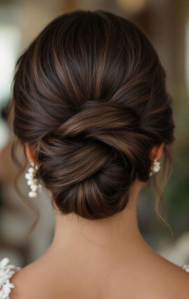 Elegant Low Chignon Bun