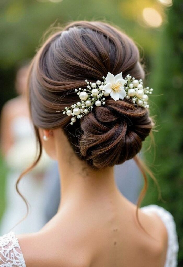 Floral Decor Bun