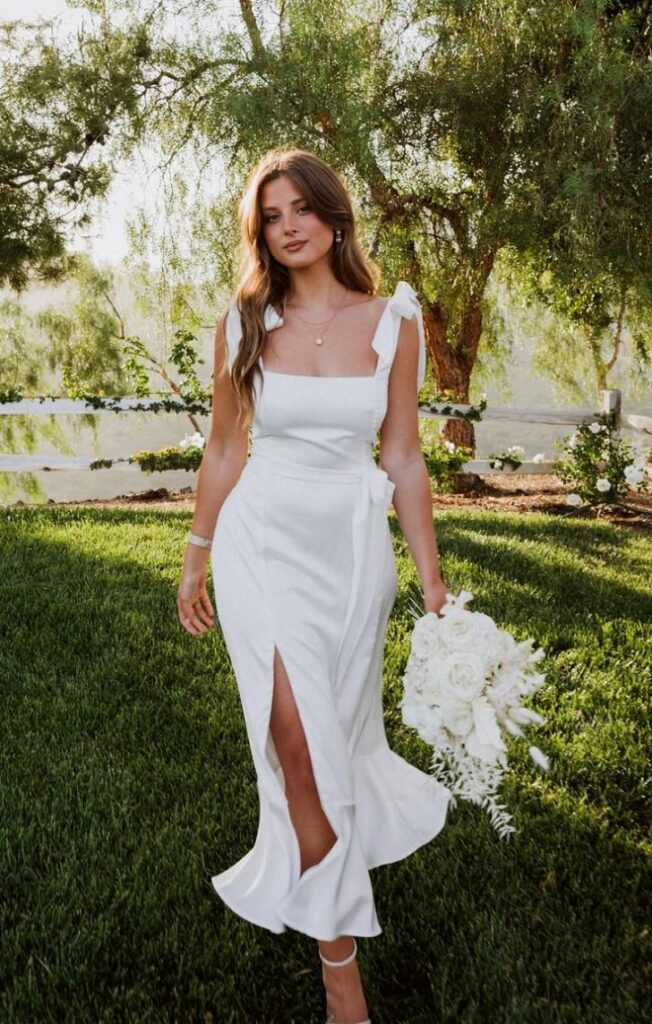 Flowy Boho Midi with Delicate Straps