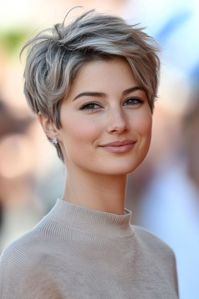 Layered Pixie Cut