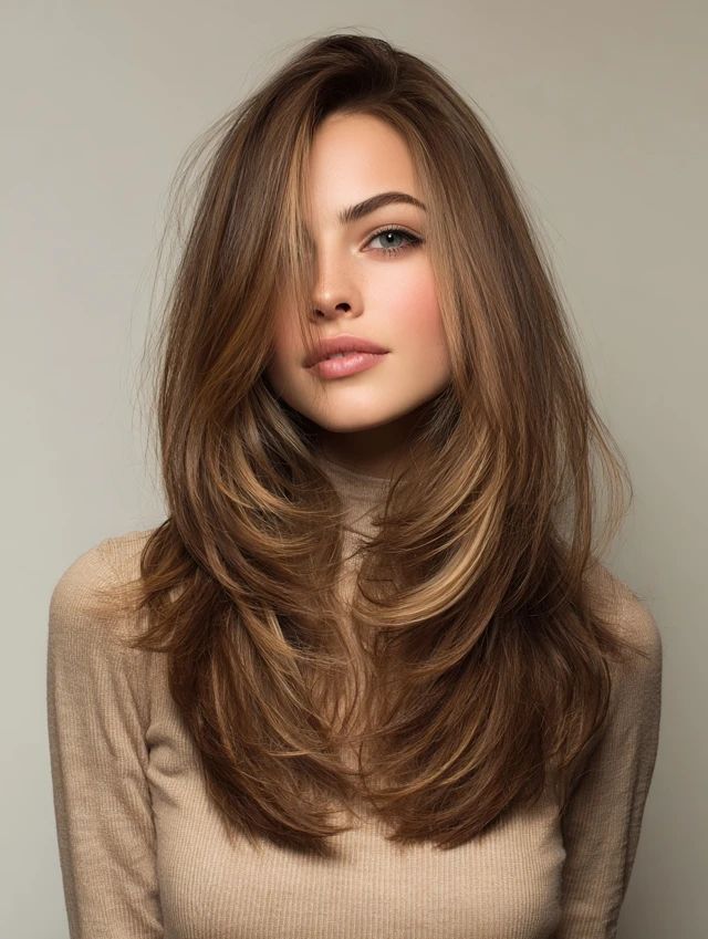 Long Hair with Invisible Layers