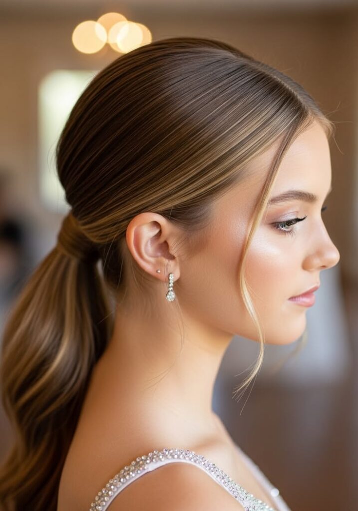 Low Sleek Ponytail
