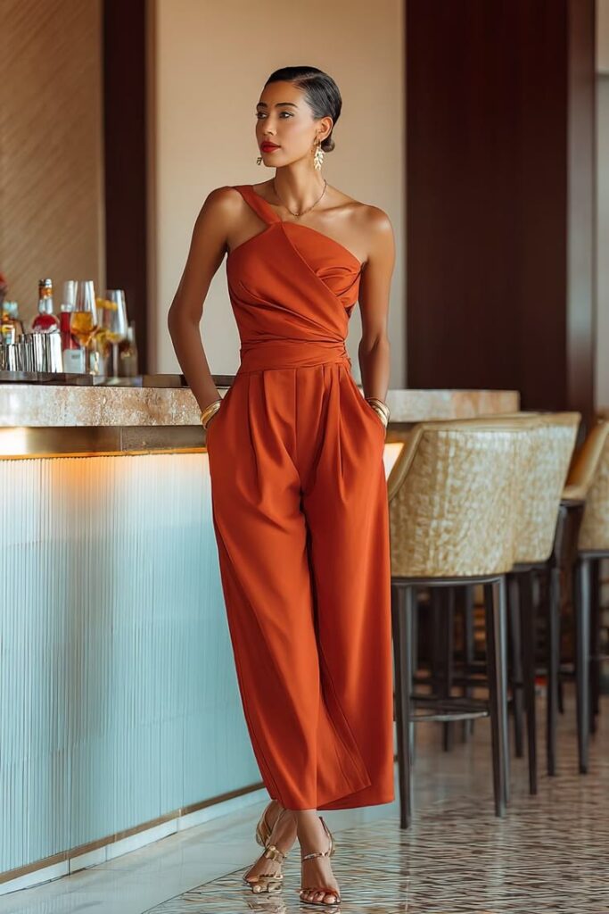 Monochromatic Coordinated Set for Modern Elegance