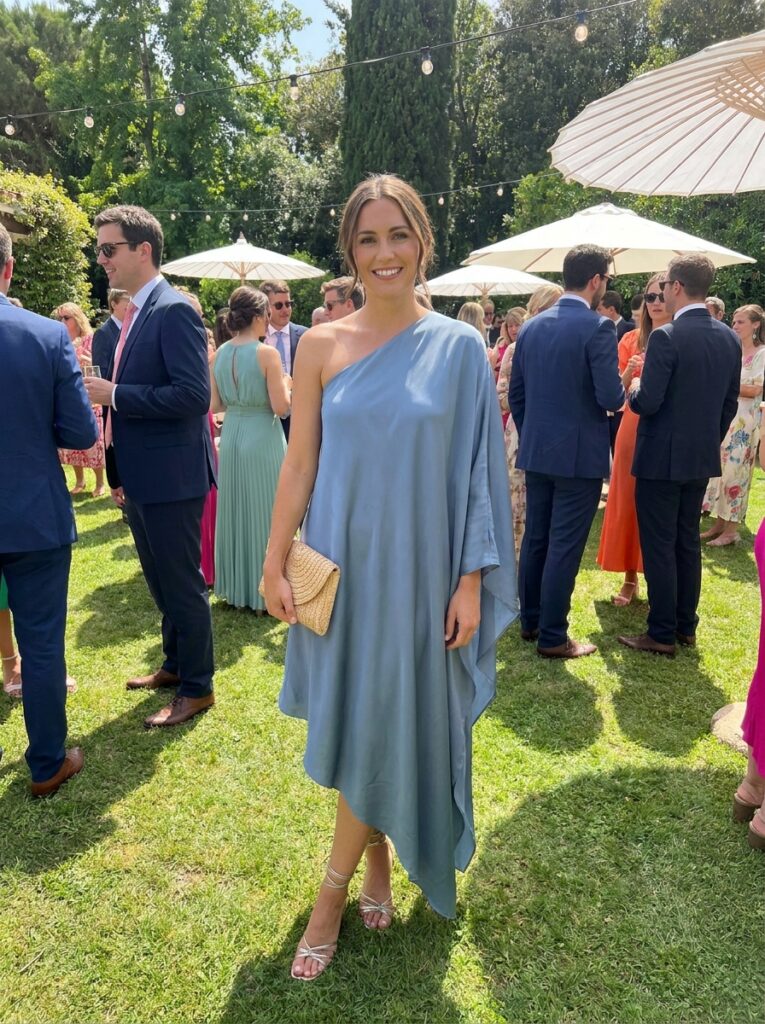 One Shoulder Dress Elegance Summer Wedding Guest Outfit Ideas That Feel Stylish and Cool