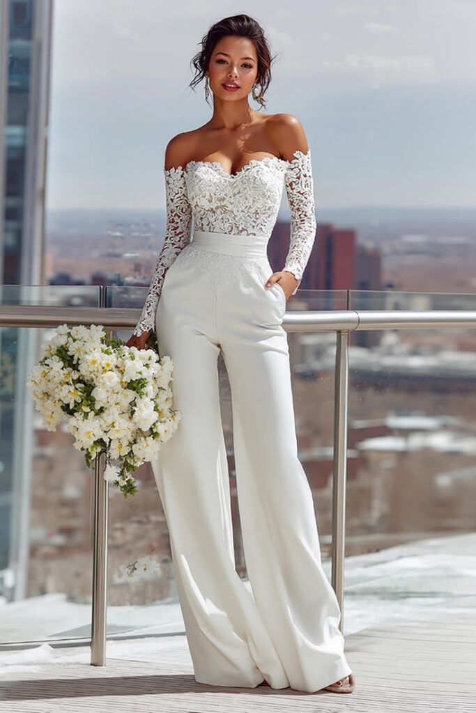 Satin Matching Set Crop & Palazzo