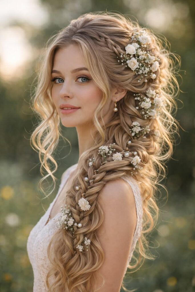 Side Swept Infinity Braid
