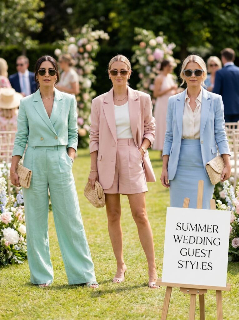 Soft Pastel Suit Set