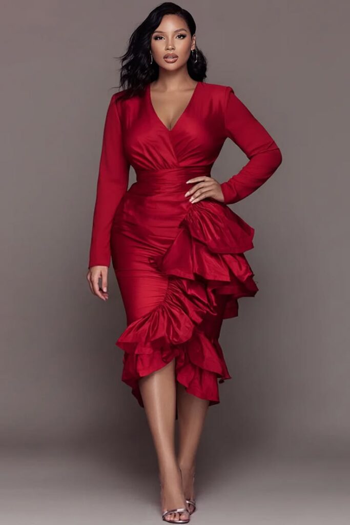 Statement Red Dress