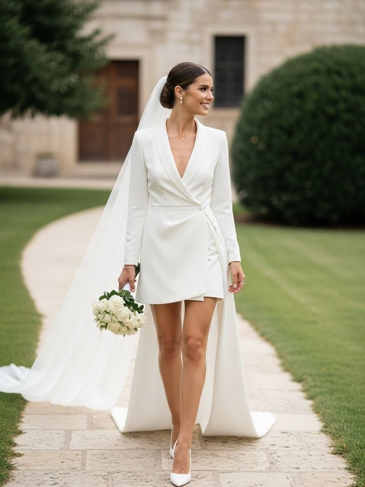 Structured Blazer Dress