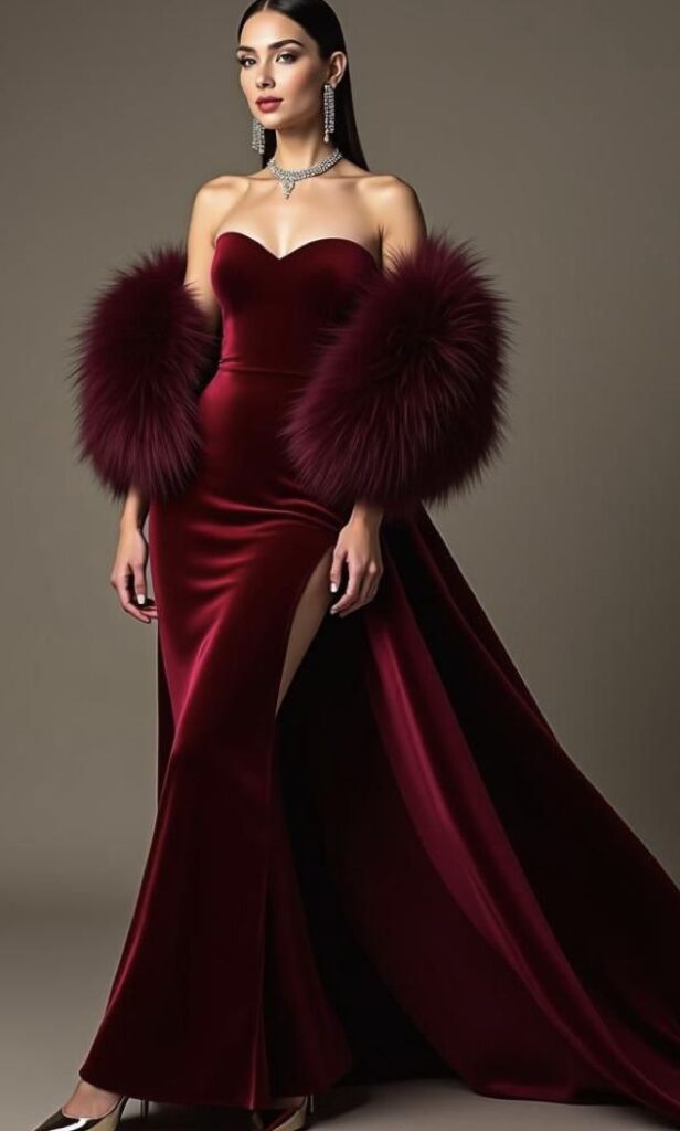 The Long-Sleeve Lace Gown
