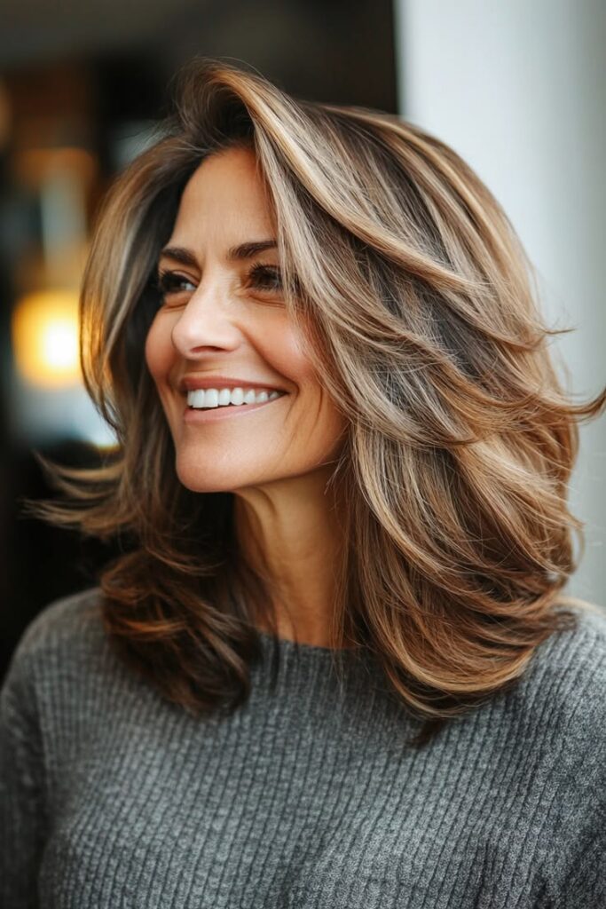Tousled Medium-Length Waves