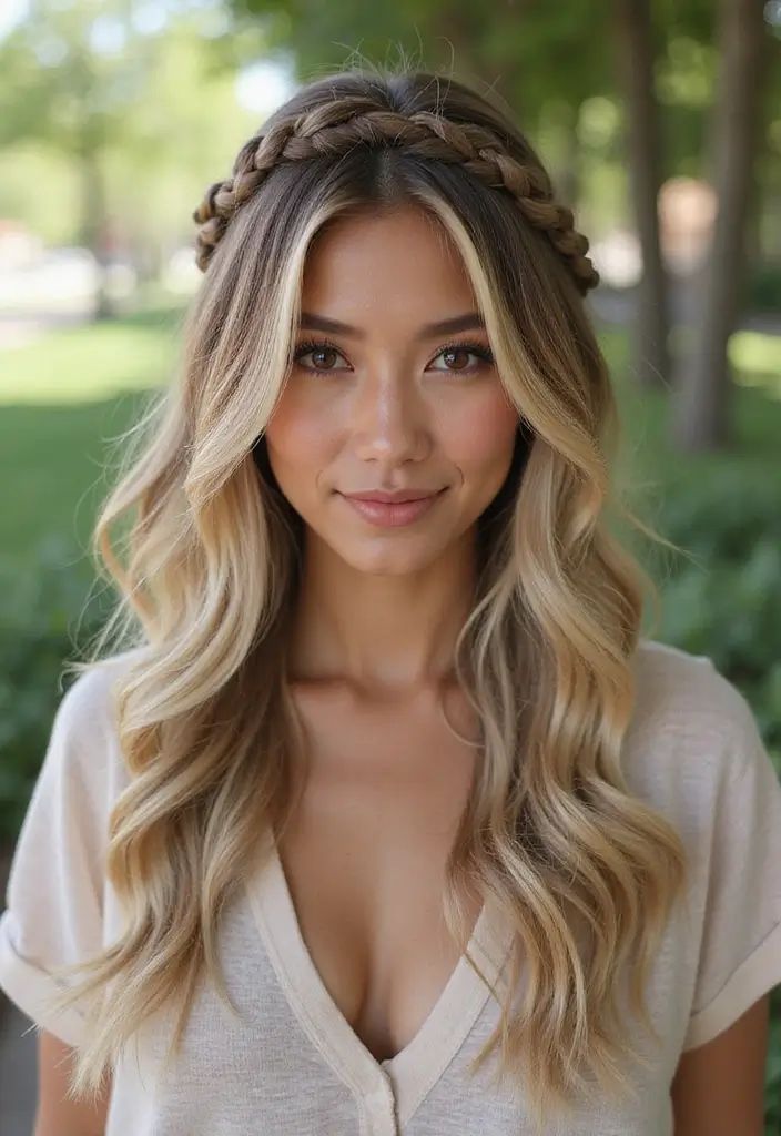 Twisted Half-Braid Look