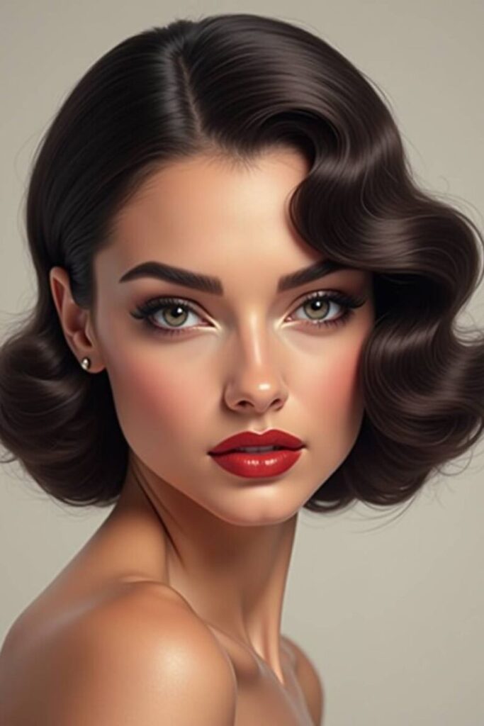 Vintage-Inspired Finger Waves