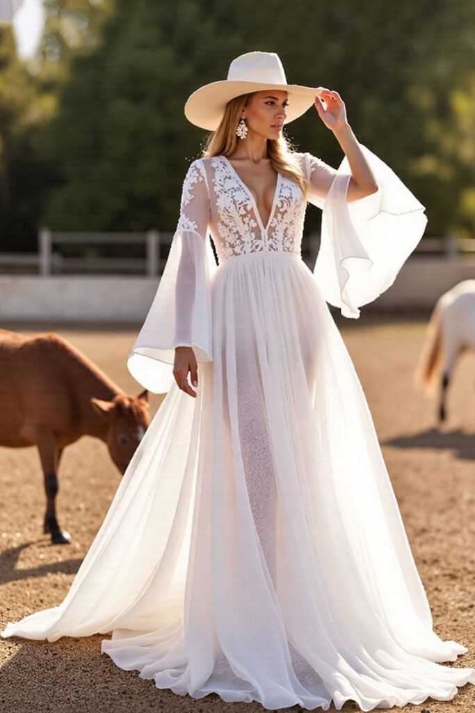 Vintage or Heirloom Lace Gown