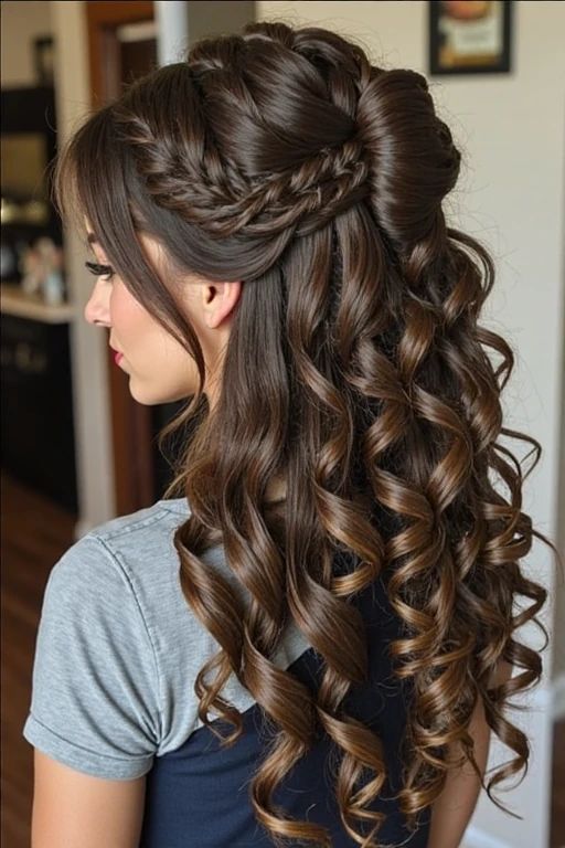 Waterfall Braid with Waves