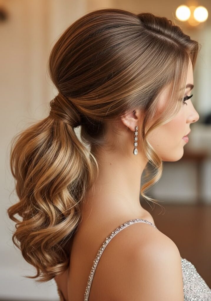 extured Low Ponytail