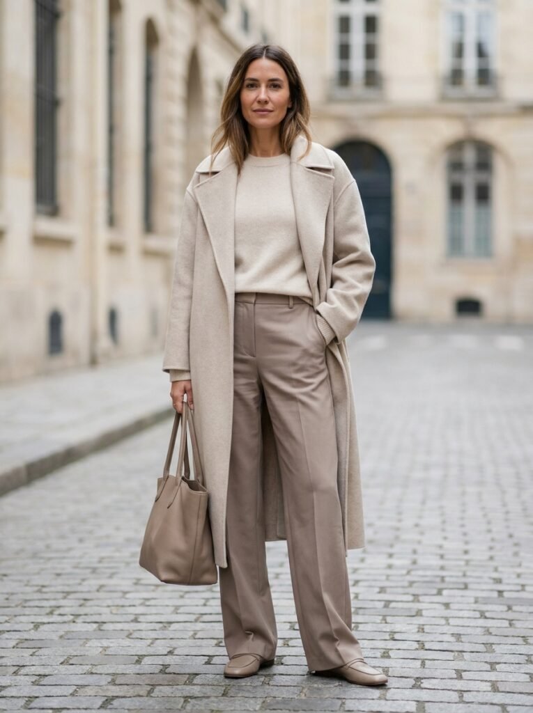 Quiet Luxury Neutral Tone Outfit Stunning Outfit Idea Every Stylish Woman Should Try