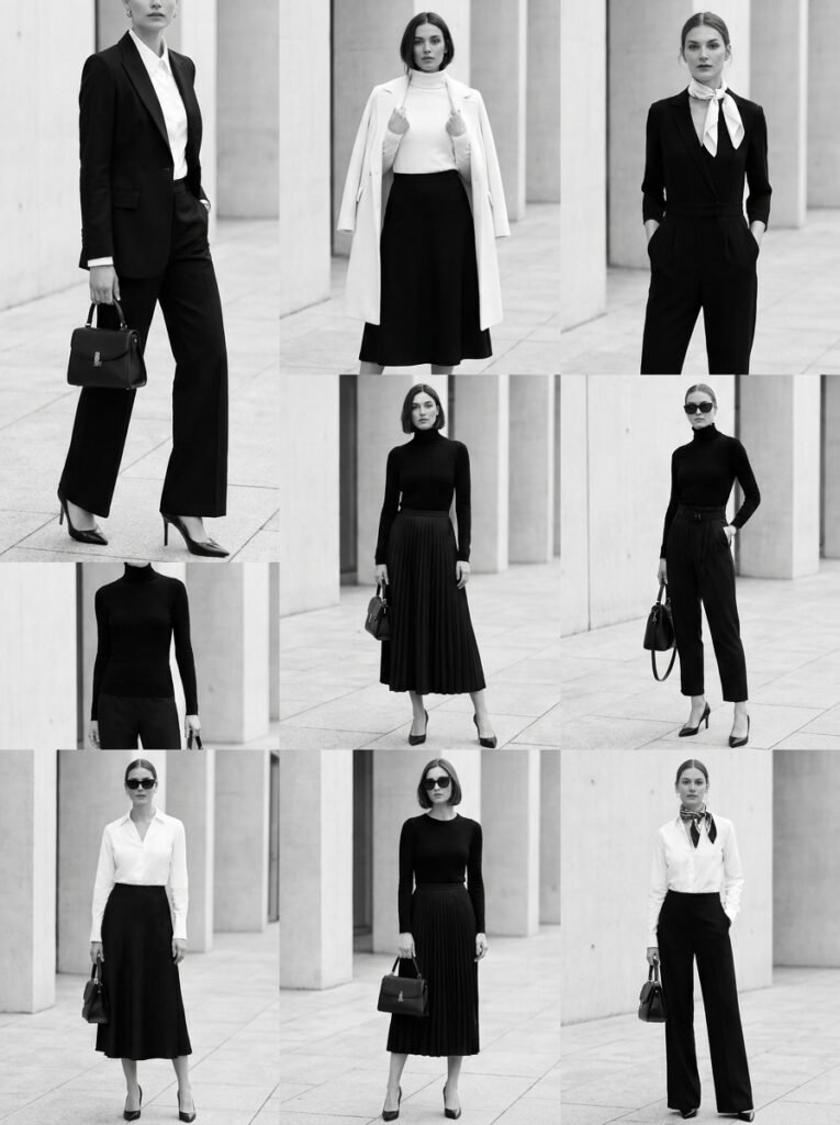 Timeless Monochrome Chic Outfit Stunning Outfit Ideas Every Stylish Woman Should Try