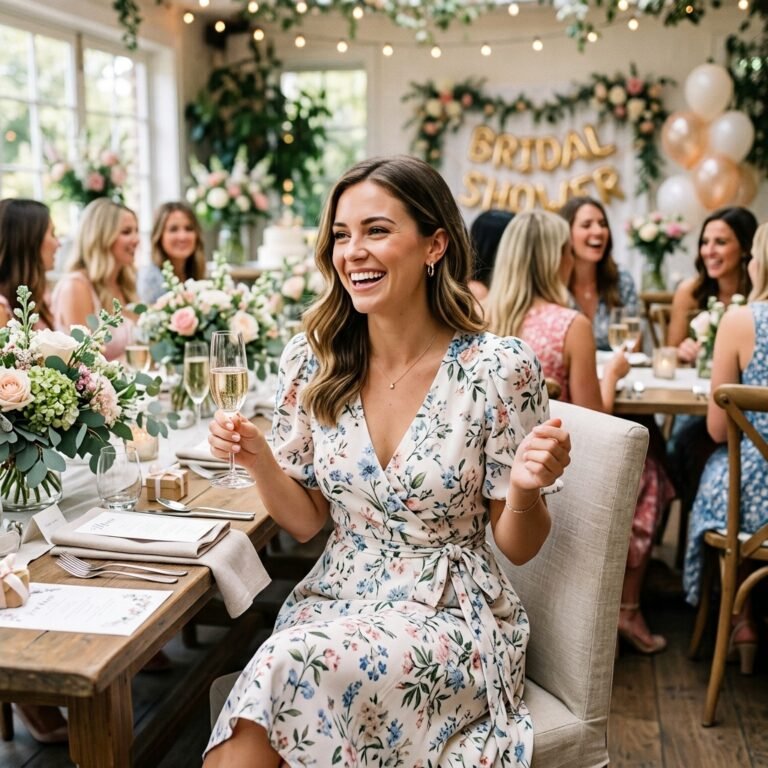 Bridal Shower Outfit Ideas for the Guest of Honor