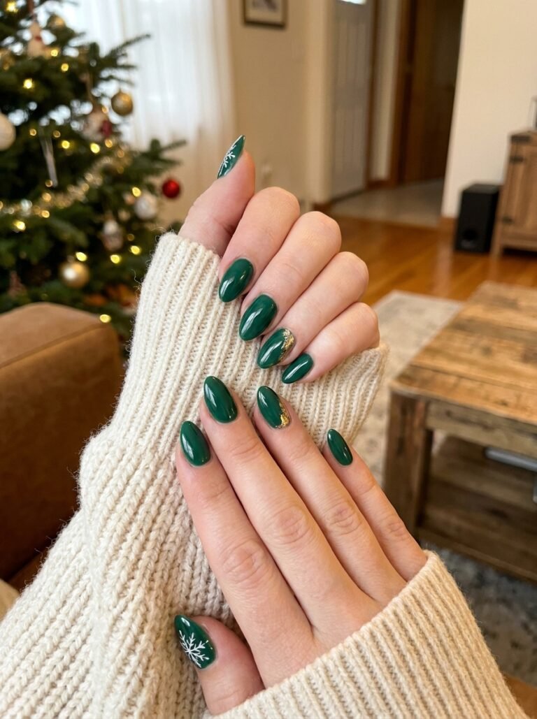 Christmas Nail Ideas That Feel Festive, Not Cheesy