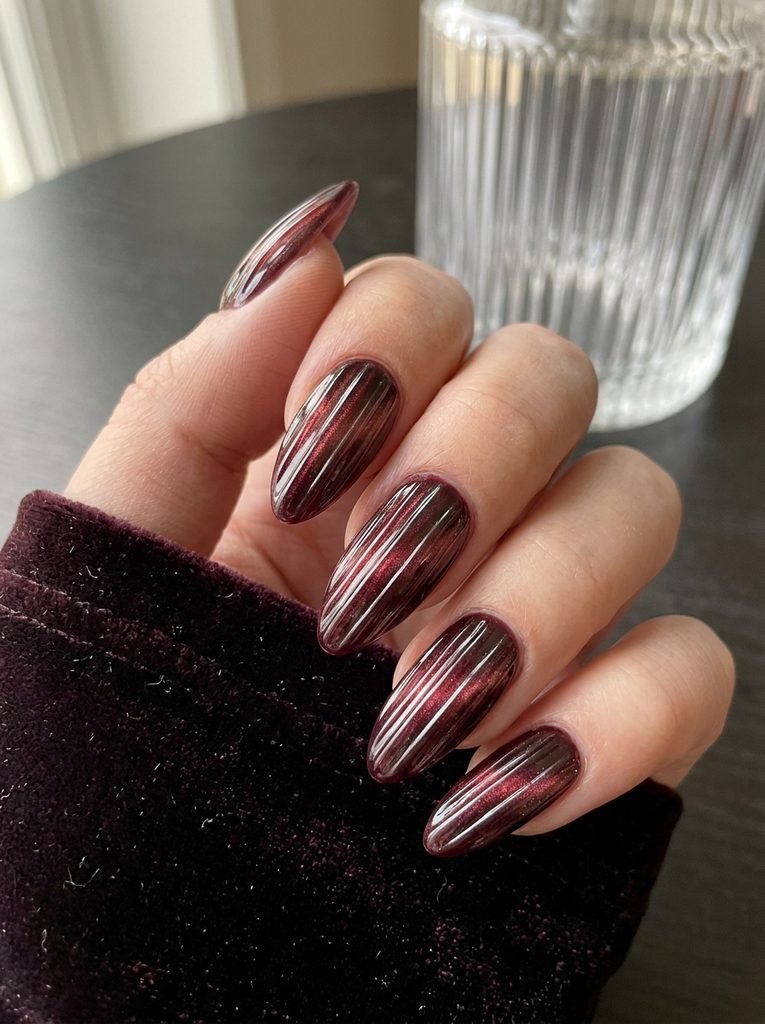 Baccarat Nails and the Ribbed-Glass Effect
