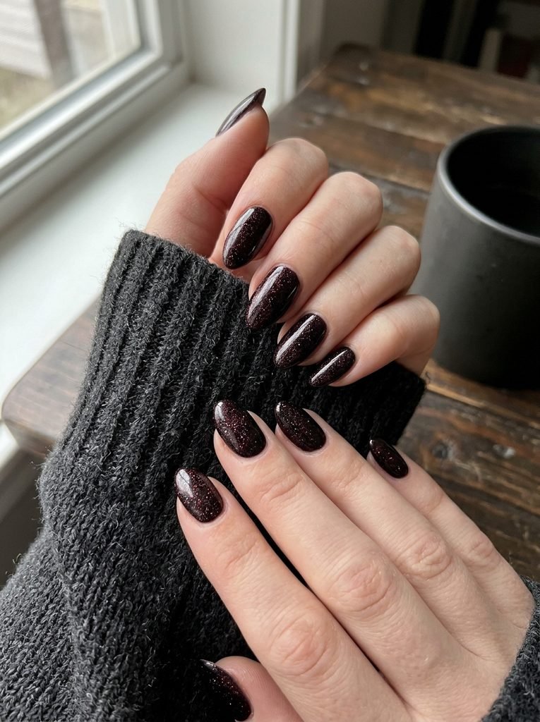 Dark Glitter That Reads Like Velvet