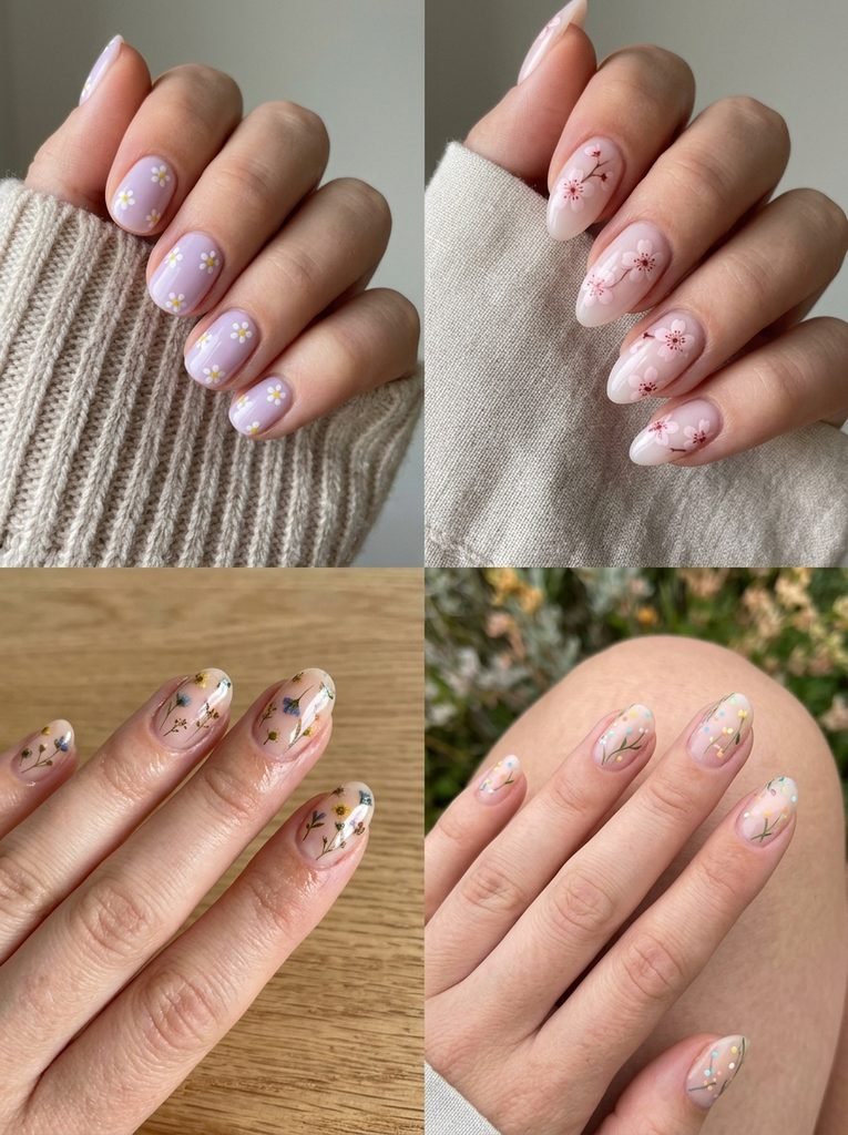 Four Floral Styles Compared