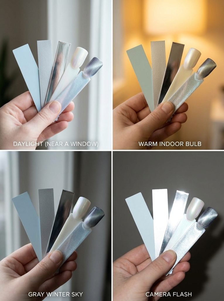 How Light Changes Cold Colors