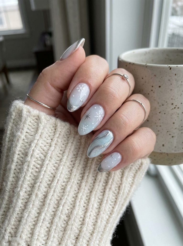 January Nail Ideas for a Fresh, Clean New Year Manicure