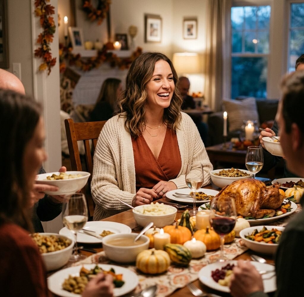 Thanksgiving Outfits That Stay Chic Through Second Helpings