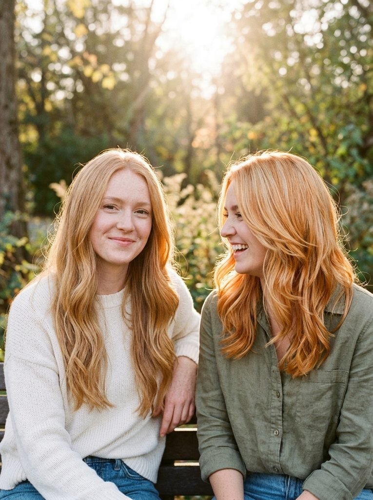 The Lightest Reds Where Red Meets Blonde